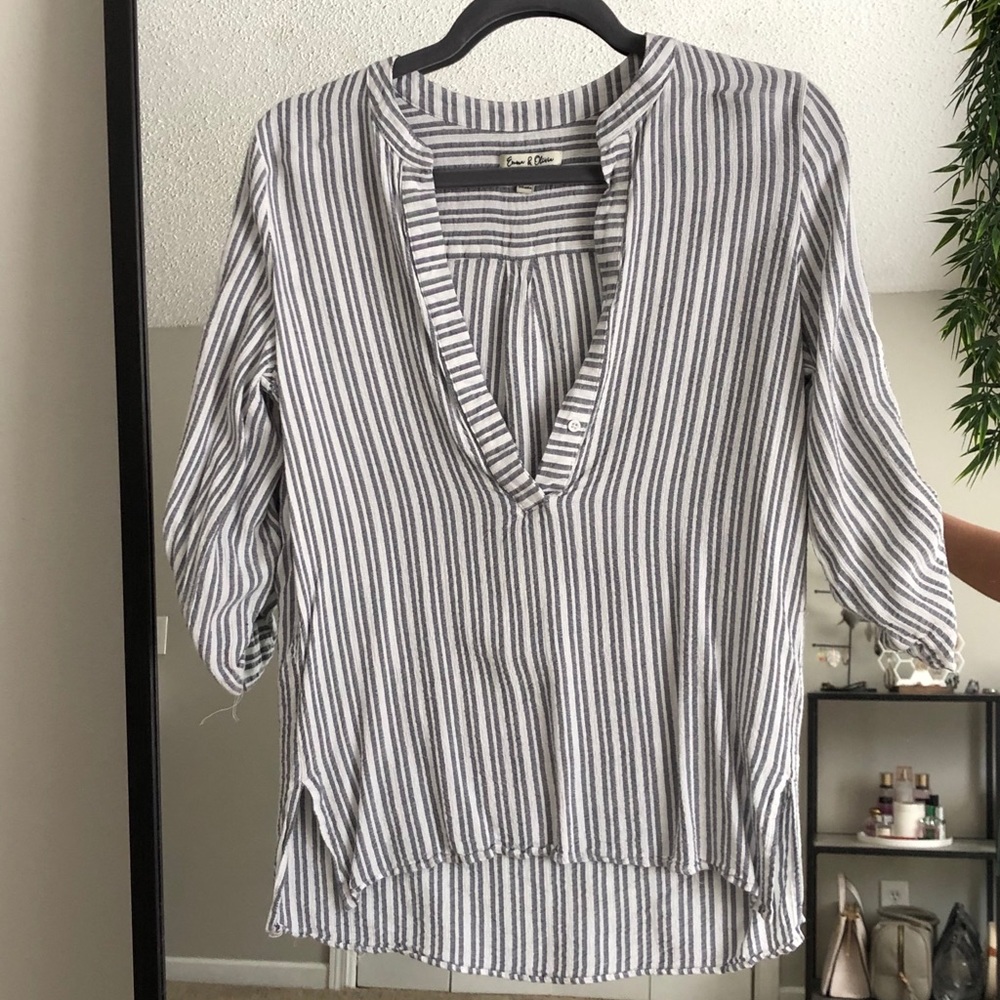 ViciDolls Striped Beach Shirt / Blouse